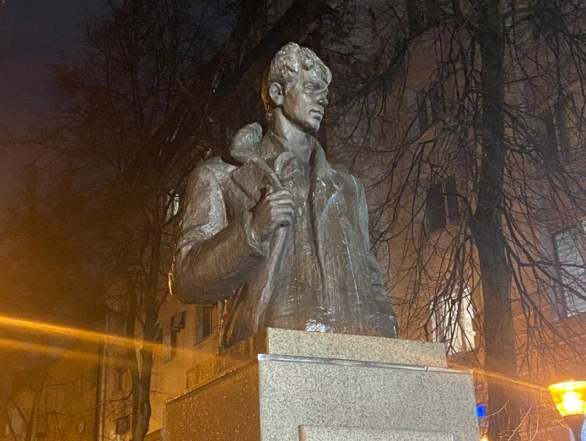 «Белая глава» вместо «златой»: воронежцы требуют отмыть Есенина от голубиных подарков 