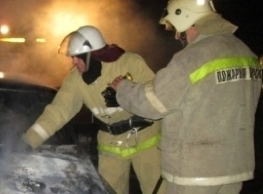 В Воронежской области  в сгоревшем автомобиле обнаружен труп мужчины 