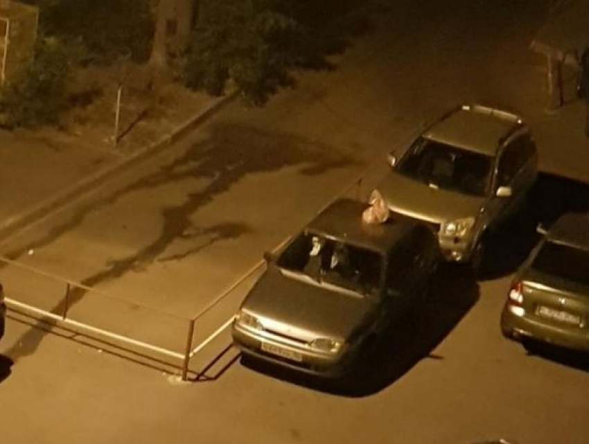 Воронежцы банально наказали автомобилиста за парковку