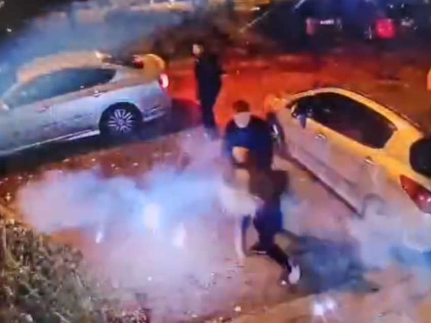 Сработал световой пистолет: похищение девушки попало на видео в Воронеже