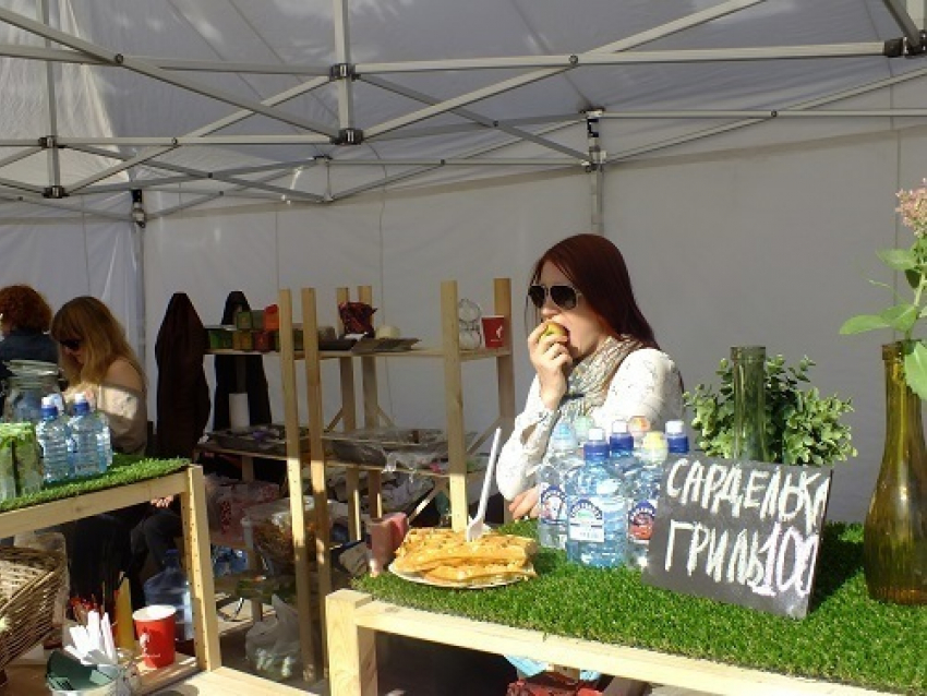 День города в Воронеже: Советская  площадь на время превратилась в кухню