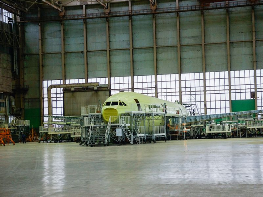На Воронежском авиазаводе завершается сборка первого образца Ил-96-400М