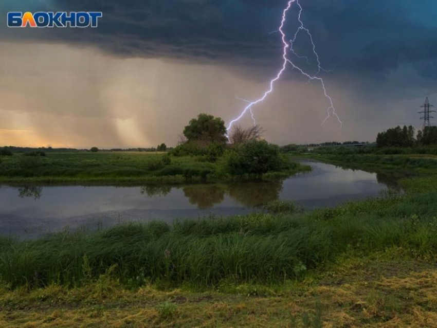 О надвигающейся грозе предупредили воронежцев 
