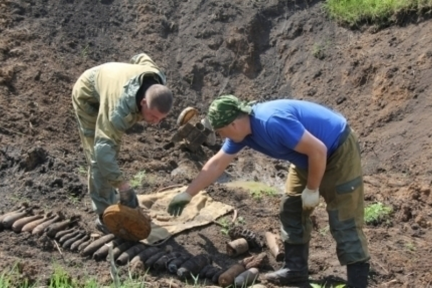 В Воронежской области за сутки взорвали 293 боеприпаса времен ВОВ