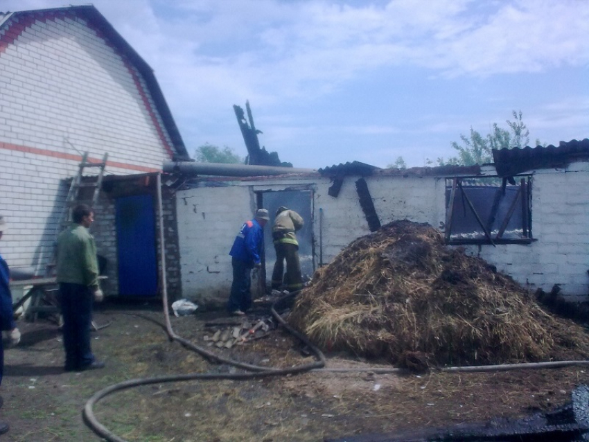 Пожар в Воронежской области унес жизнь пенсионерки