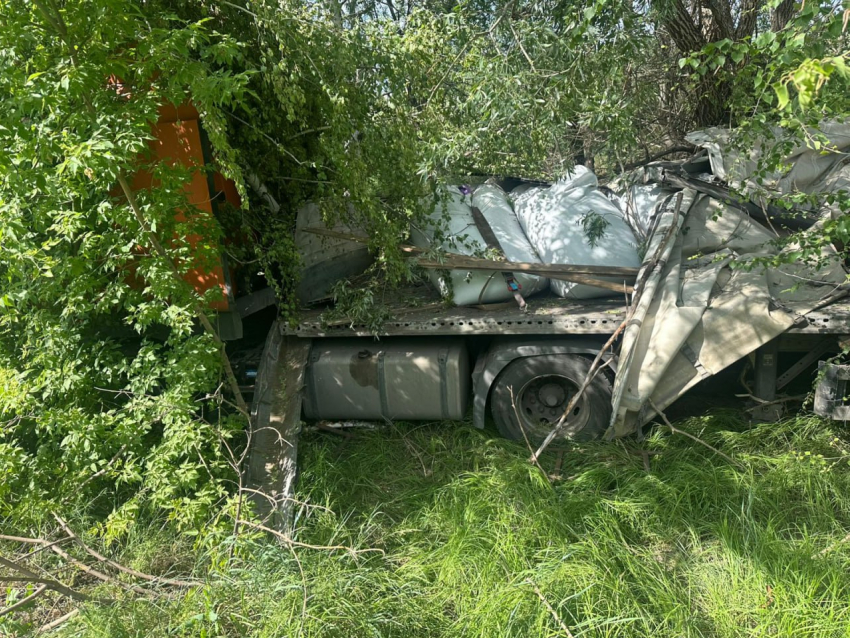 Дальнобойщик погиб в страшном ДТП в Воронежской области 