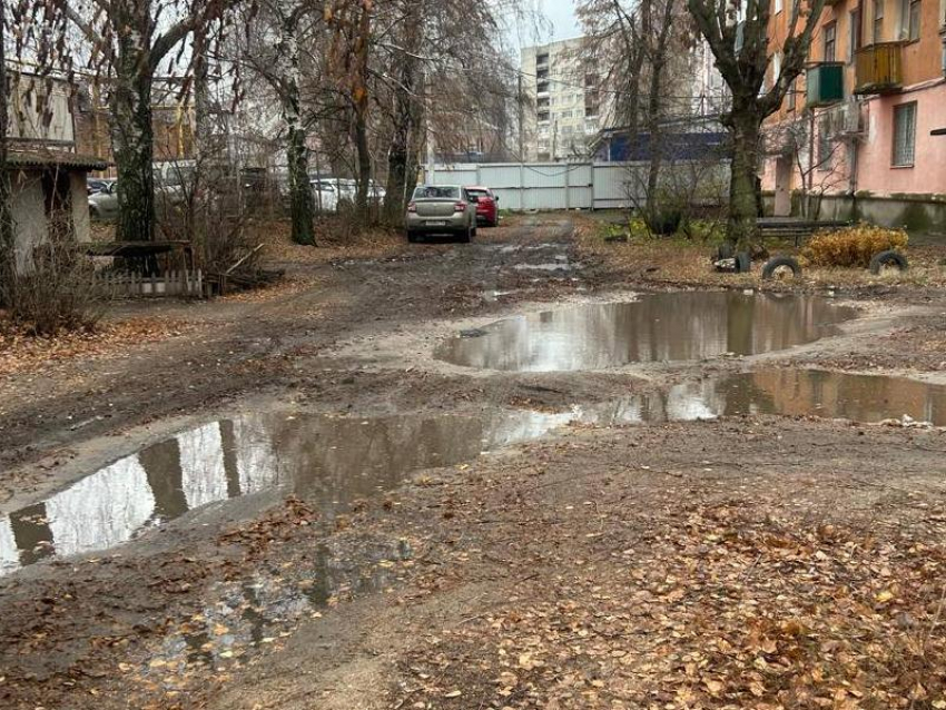 Грязевые ванны объявили бой чистым ботинкам воронежцев