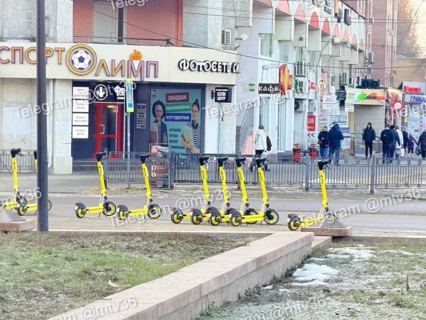 Воронежцы заметили первые электросамокаты на улицах города