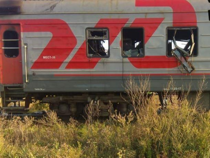 Поезд Томск-Анапа загорелся в Воронежской области