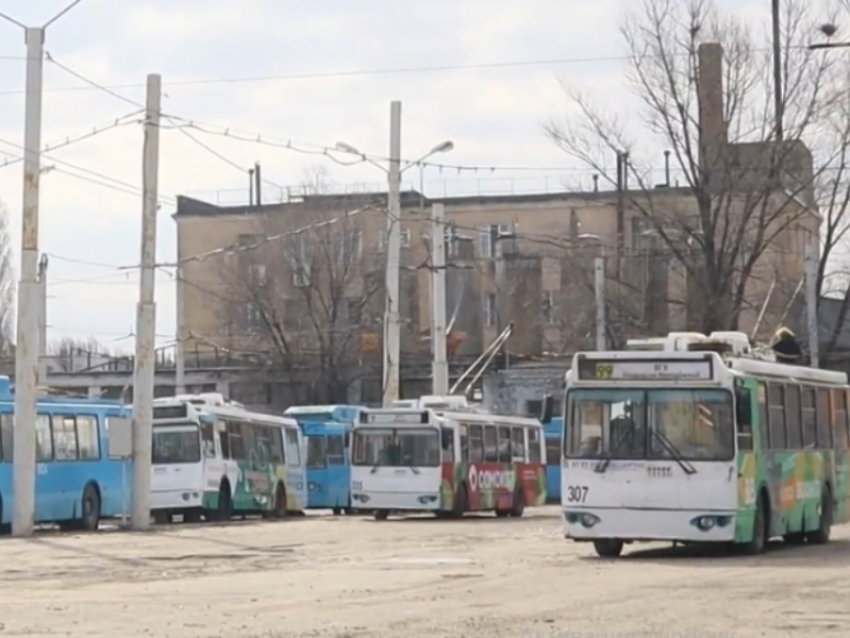 Троллейбусы массово не вышли на маршруты в Воронеже 