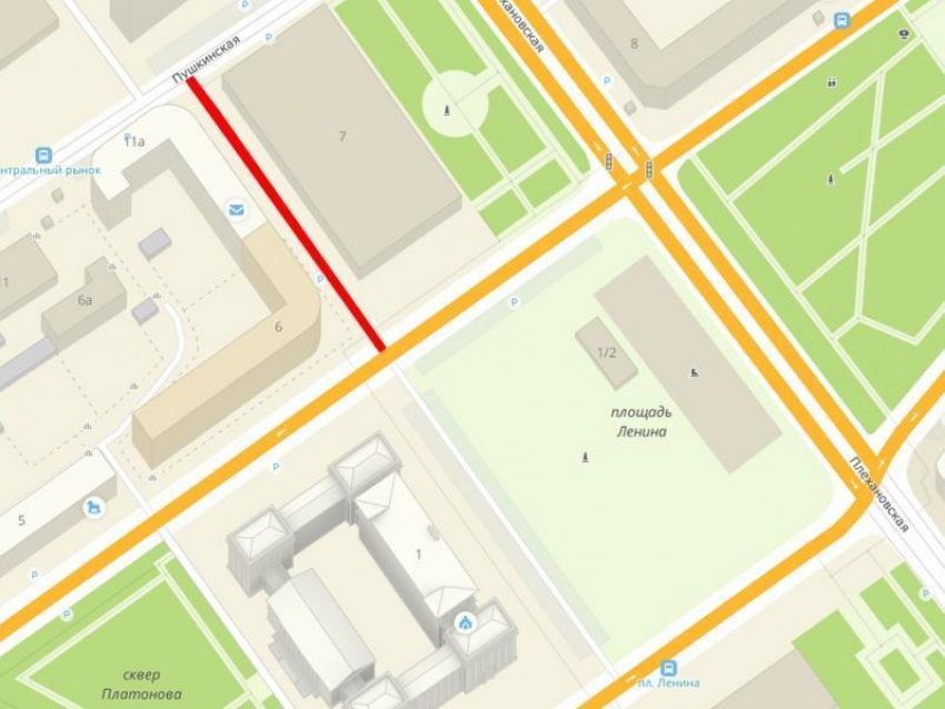 Проезд в центре Воронежа дважды перекроют из-за театра