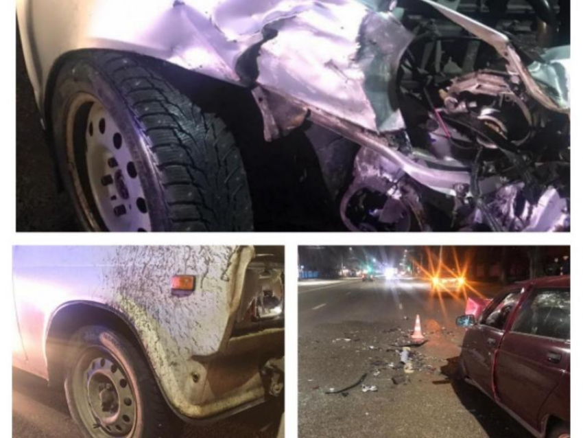 10-летний ребенок пострадал в лобовом столкновении трех легковушек в Воронеже 