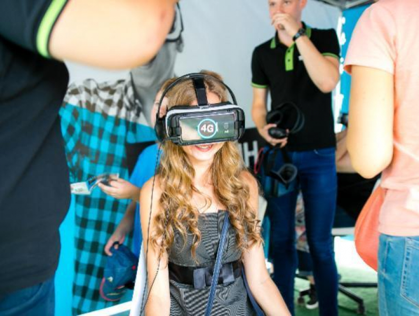 В День города воронежцы окунулись в виртуальную реальность на скорости 4G