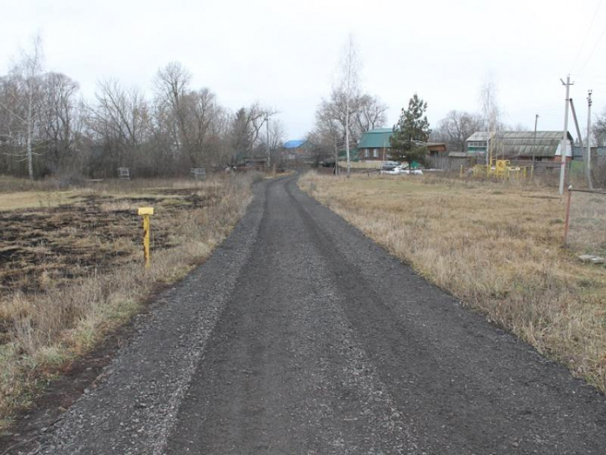 Воронежские чиновники провели работу над ошибками в ремонте сельской дороги