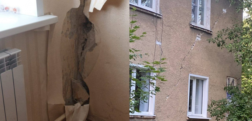 Трескающийся на глазах воронежский дом признали пригодным для жизни