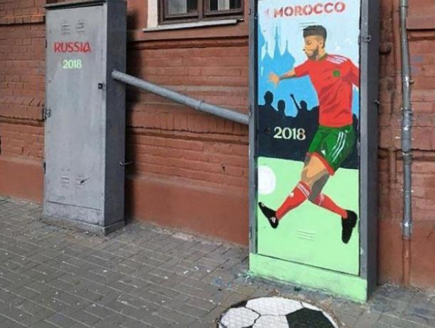 «Испанский стыд» испытали воронежцы от рисунка к ЧМ по футболу