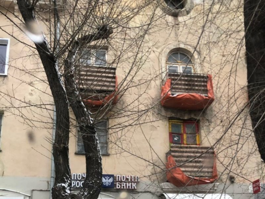 Супербезопасные балконы заметили на воронежском доме