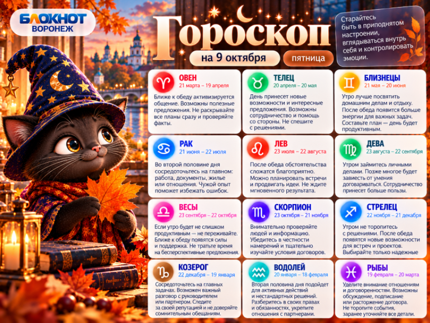 Символ дня - лотос: гороскоп на 9 октября