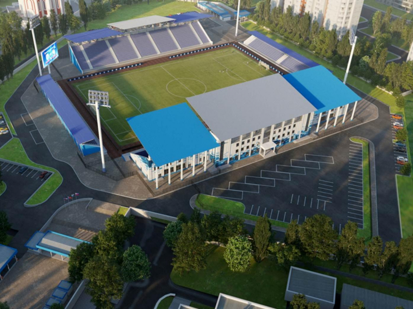 Как будет выглядеть стадион «Факел» после реконструкции, показали в Воронеже