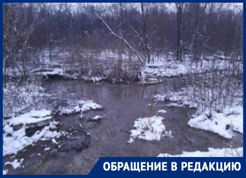    В Воронеже устранили причину огромной зловонной реки  