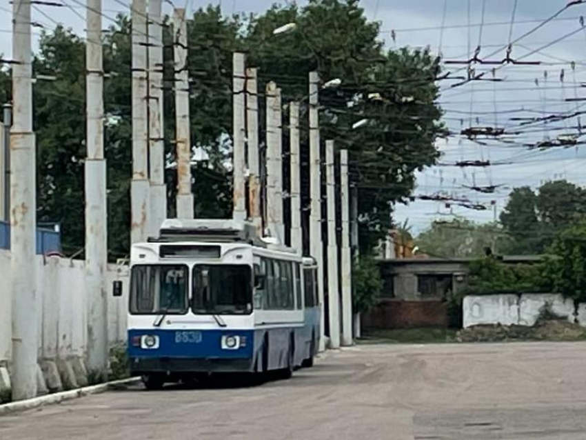 Троллейбус №11 временно прекратит свою работу в Воронеже 