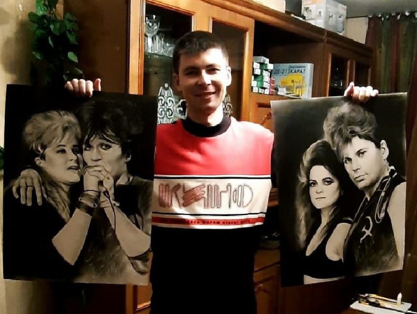 Хой и Цой: в Воронеж привезли выставку портретов культовых рок-героев