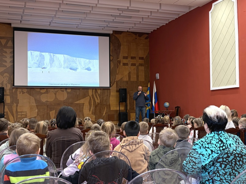 Встречу с настоящим полярником устроили нововоронежским детсадовцам 