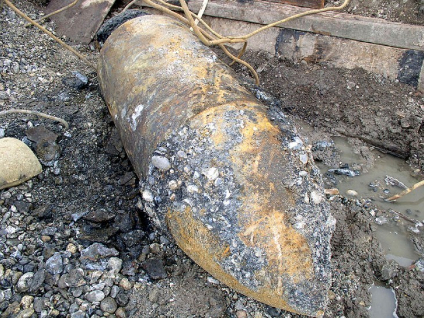 В Воронежской области нашли немецкую бомбу времен Великой Отечественной войны