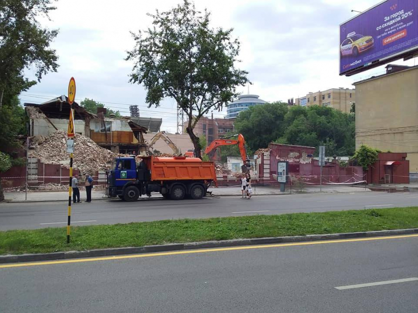 В Воронеже на месте снесенного исторического дома может появиться гостиница