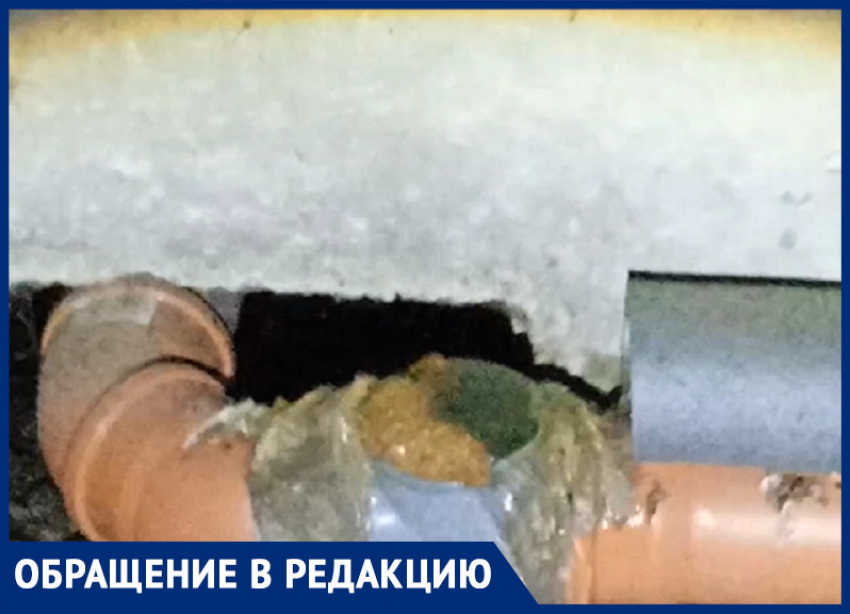 Подпрыгивание каки на трубе сняли недовольные коммунальщиками воронежцы