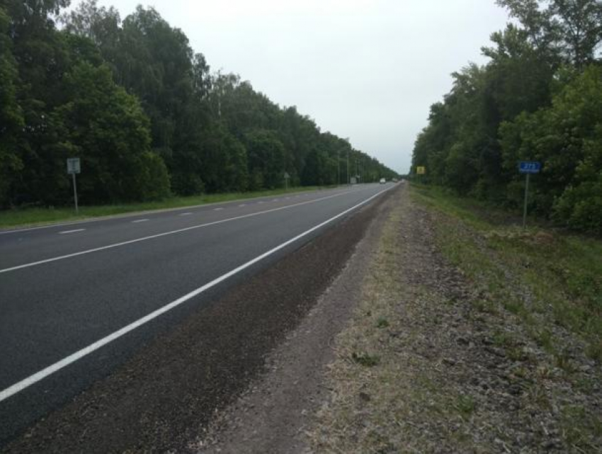 В Воронежской  области отремонтировали 30 км изношенной дороги