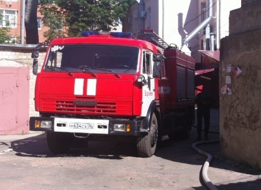 В центре Воронежа из горящей четырехэтажки эвакуировали 17 человек