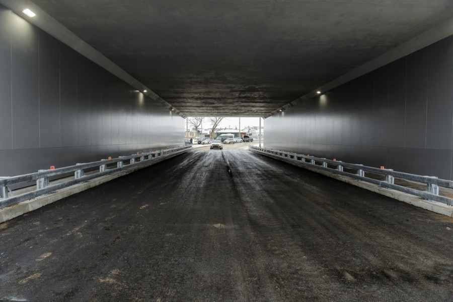 В Воронежской области под ж/д-путями открылся автомобильный тоннель