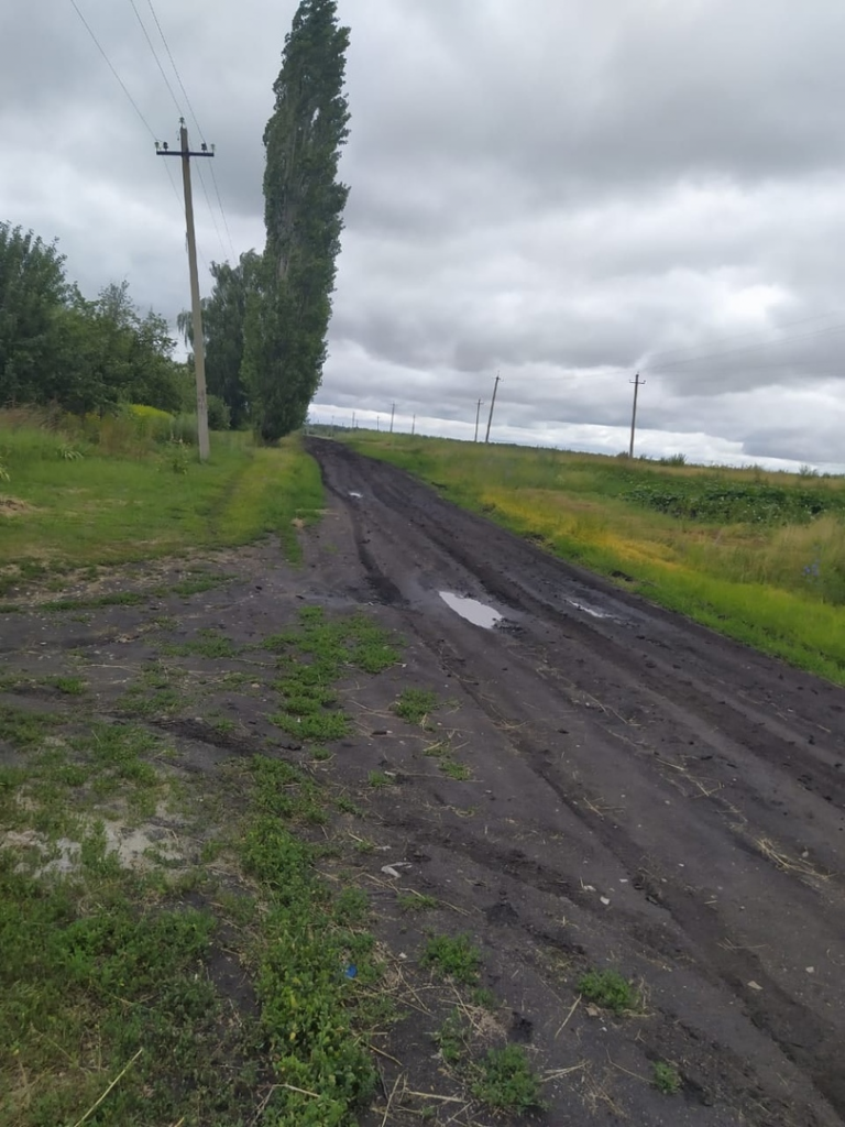 Тотальное бездорожье показали на фото в селе под Воронежем